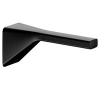 KEUCO AVENO Porte-rouleaux de papier toilette de rechange, fixation cachée, 14663370000, Couleur: Noir Mat