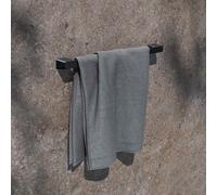 KEUCO AVENO Porte-serviettes, largeur 600 mm, fixation cachée, 14601370600, Couleur: Noir Mat