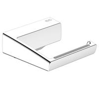 KEUCO AVENO Support de papier de toilette, rigide, forme ouverte, 14662010000, Couleur: Chromé