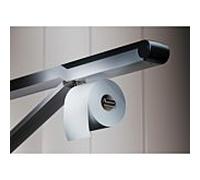Keuco Axess porte-rouleau de papier toilette 35062010037 chrome/noir