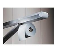 Keuco Axess porte-rouleau de papier toilette 35062010051 chrome/ blanc