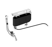 KEUCO Set de montage EDITION 11 pour mitigeur de bain 4 trous bord de baignoire chromé 51130000070