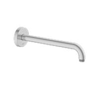 Keuco bras de douche 51688170300 finition aluminium, saillie 312 mm, pour raccordement mural G 2000 / 2