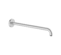 Bras de douche KEUCO, rosace ronde, saillie 450 mm, 51688170400, Couleur: finition aluminium