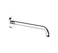 Keuco bras de Keuco 51688010300 saillie 300 mm, chromé , pour raccordement mural 1/2 "
