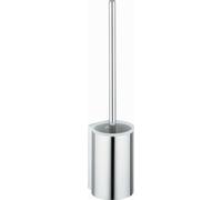 Keuco Brosse pour toilettes PLAN avec poignée, tête de brosse blanche chromée 14972014000