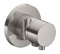 Keuco Comfort Select , support de douche, poignée match0 , rond, nickel brossé
