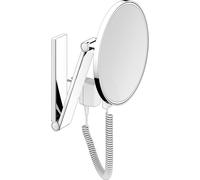 Keuco Cosmetic mirrors miroir cosmétique 21.2x31.4 cm arrondi avec éclairage chrome 17612019001