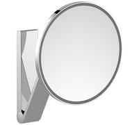 Keuco Cosmetic mirrors miroir cosmétique 21.2x31.8 cm arrondi avec éclairage chrome 17612019003