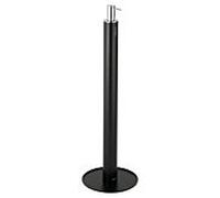 Keuco désinfectant match0 04957370400 noir, modèle sur pied, tête de pompe chromée