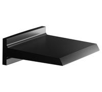 Keuco douche à effet de pluie 18x18 cm carrée noir 59982370000