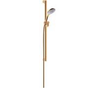 Keuco douche match0 51587030000 bronze brossé, barre murale 900 mm, 3 types de jets