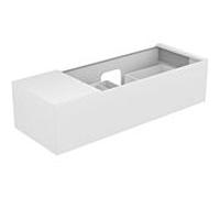 Keuco Edition 11 31164850100 140 x 35 x 53,5 cm, avec LED, tabac en chêne plaqué