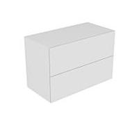 Keuco Edition 11 31325270100 105 x 35 x 53,5 cm, avec éclairage LED, blanc satiné, verre satiné match2
