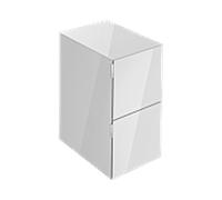 Buffet Keuco Edition 11 Art 32542880400 40x70x49cm, 2 tiroirs frontaux, verre, Manhattan