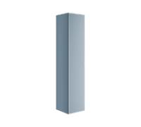 KEUCO EDITION 11 ART Armoires hautes, 1 porte, charnières à gauche, 400x1800x360mm, électrique, 32553330401, Corps/Avant: Blue Satin Laque satinée / Verre bleu satiné