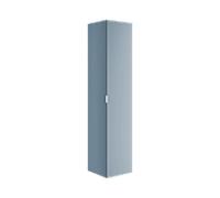 Keuco Edition 11 Art armoire haute 32554330401 40x180x36cm, charnières à droite, avec électricité, laque satinée, verre satiné, bleu satiné