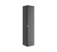 KEUCO EDITION 11 ART Armoires hautes, 1 porte, charnières à droite, 400x1800x360mm, 32552340400, Corps/Avant: Smoke laque satinée / Smoke verre satiné