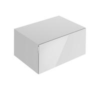 KEUCO EDITION 11 ART Buffet, 1 tiroir frontal, 800x350x490mm, 32541350800, Corps/Avant: Manhattan Laque satinée / Manhattan Verre