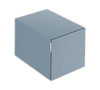 Keuco Edition 11 Art Buffet 32541330400 40x35x49cm, façade coulissante 2000 , laque satinée, verre satiné, bleu satiné