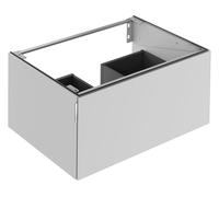 Meuble sous-vasque Keuco Edition 11 Art 32511550800 80x35x49cm, 1 tiroir frontal, finition satinée, Manhattan
