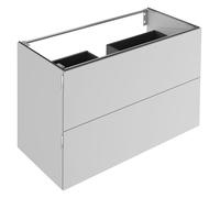 KEUCO EDITION 11 ART meuble sous-lavabo, 2 tiroirs frontaux, 1200x700x490mm, 32512551200, Corps/Avant: Manhattan Laque satinée / Manhattan Laque satinée