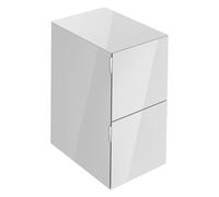 KEUCO EDITION 11 ART Sideboard, 2 tiroirs à casseroles, 400x700x490mm, 32542880400, Corps/Avant: Manhattan Verre / Manhattan Verre
