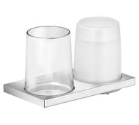 Keuco Edition 11 kit d’accessoires transparent-chrome 11153019000