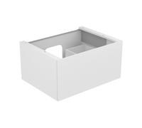 Keuco Edition 11 bas Edition 11 31341380100 70x35x53,5 cm, avec LED, laqué blanc structuré