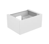 Keuco Edition 11 vasque 31241210100 70 x 35 x 53,5 cm, avec éclairage LED, laqué blanc brillant
