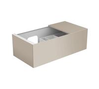Keuco Edition 11 - Meuble sous vasque avec 1 tiroir 1050x350x535mm cachemire satiné/cachemire satiné mat soyeux