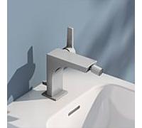 KEUCO Edition 11 mitigeur de bidet 51109210000 avec tirette garniture de vidange , finition inox