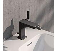 KEUCO Edition 11 mitigeur de bidet 51109350000 avec tirette garniture de vidange , noir titane brossé