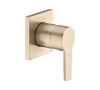 KEUCO Mitigeur monocommandé encastré Edition 11 51151030002 rosace carrée bronze brossé