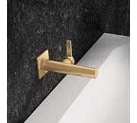 KEUCO Edition 11 mitigeur de lavabo 51116250302 à encastrer, saillie 19,7 cm, laiton brossé