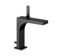 KEUCO Mitigeur monocommande de lavabo EDITION 11 150, garniture de vidage, Noir Mat 51102370000