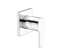 KEUCO EDITION 11 Mitigeur monocommandé encastré, forme rosace carrée, 51151010002, Couleur: Chromé