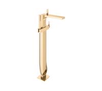 KEUCO EDITION 11 Mitigeur monocommandé pour bain au sol, saillie 291 mm, 51127250100, Couleur: Laiton brossé