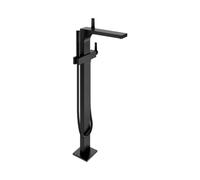 KEUCO Mitigeur monocommandé Edition 11 pour bain au sol saillie 291 mm Noir mat