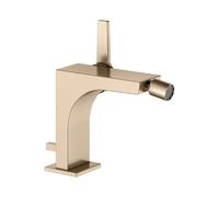 KEUCO EDITION 11 Mitigeur monocommandé pour bidet, avec garniture découlement, 51109030000, Couleur: bronze brossé
