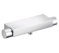 KEUCO EDITION 11 Mitigeur thermostatique de douche apparent, largeur 324mm, 51126050100, Couleur: nickel brossé