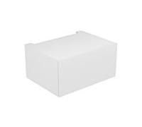 KEUCO EDITION 11 Armoire basse, 1 tiroir frontal, 700x350x535mm, 31311380000, Corps/Avant: Vernis structuré blanc / Vernis texturé blanc