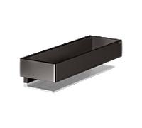 KEUCO Edition 11 panier de douche 11158350000 argent anodisé/titane brossé noir