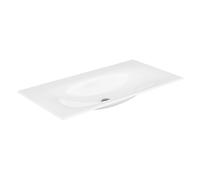 KEUCO Lavabo Edition 11 céramique 31150311000 1055 x 17 x 538 mm Blanc