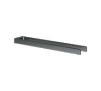 Keuco Edition 11 porte-serviettes 11118130000 projection porte-serviettes mm, 2 pièces, fixe, chrome noir brossé