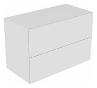 KEUCO EDITION 11 Sideboard, 2 tiroirs à casseroles, 1050x700x535mm, 31325890000, Corps/Avant: Placage chêne clair / Placage chêne clair