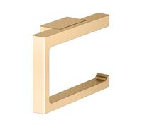 KEUCO EDITION 11 Support papier toilette, pivotant, forme ouverte, 11162250000, Couleur: Laiton brossé