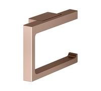 KEUCO EDITION 11 Support papier toilette, pivotant, forme ouverte, 11162290000, Couleur: rouge or brossÃ©