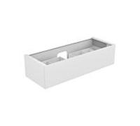 Keuco Edition 11 vasque 31361330100 140 x 35 x 53,5 cm, avec éclairage LED, laqué noir brossé