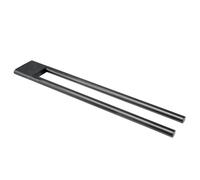 KEUCO EDITION 400 porte-serviettes, 2 bras, fixe, 450 mm, 11518130000, Couleur: Chrome noir brossé